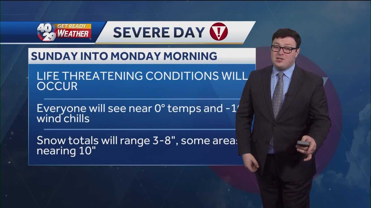 Snow And Dangerously Cold Wind Chills On The Way