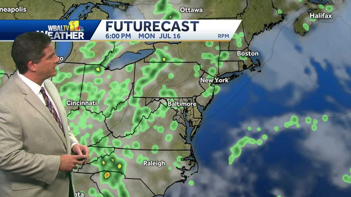 More Chances For Rain Coming Monday
