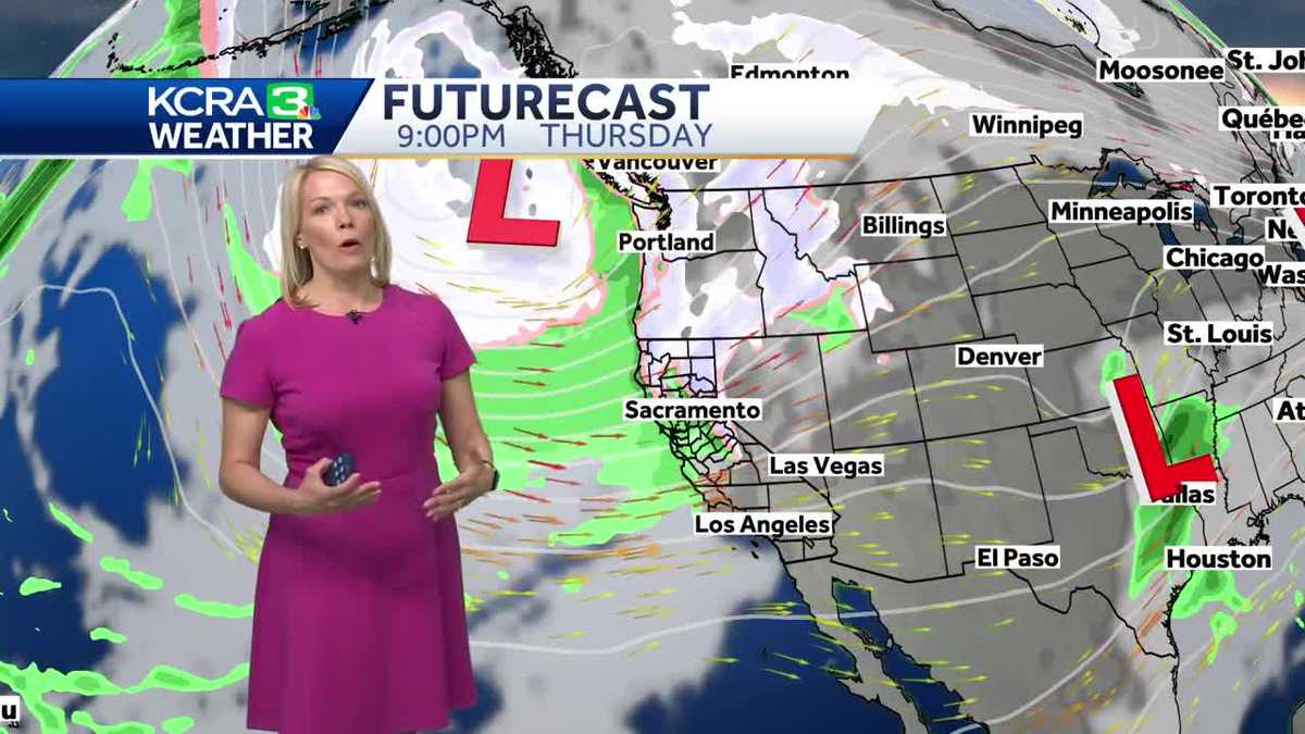 Quiet days ahead for Tuesday and Wednesday. A storm arrives by Thursday.