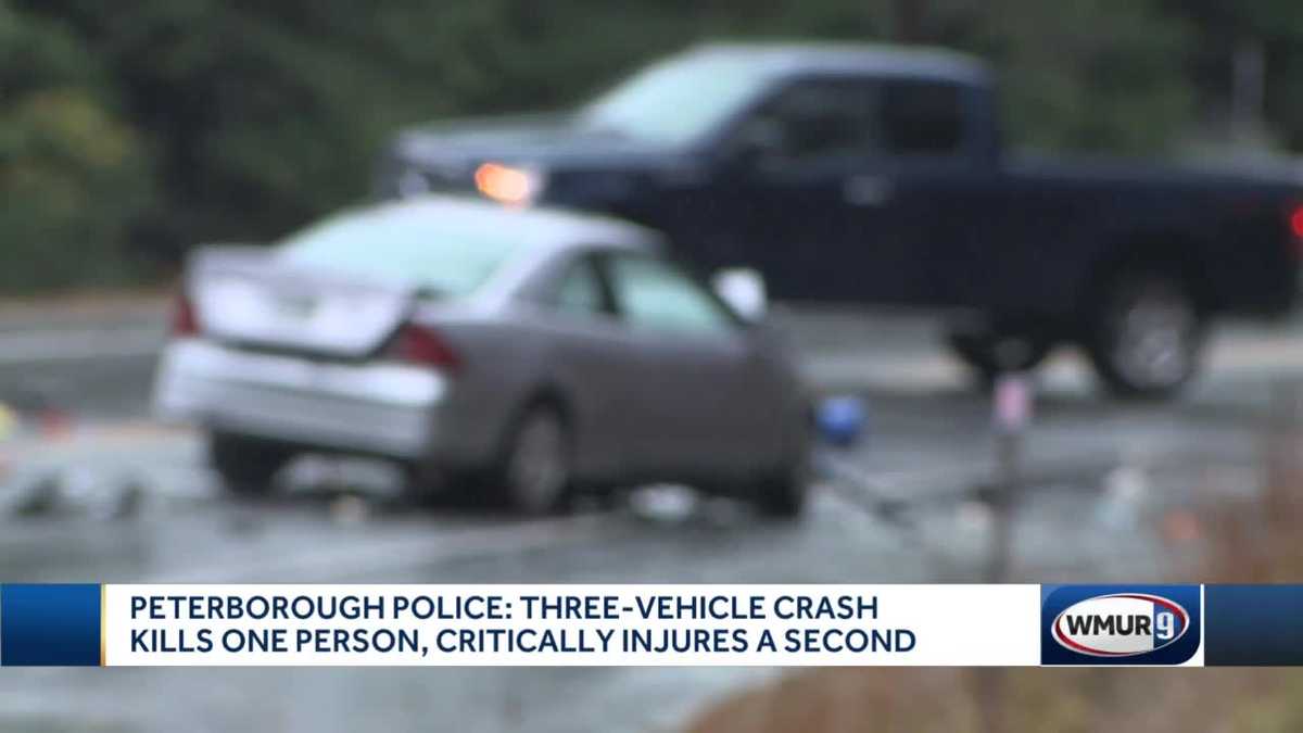 1 dead, 1 critically hurt in crash in Peterborough, New Hampshire