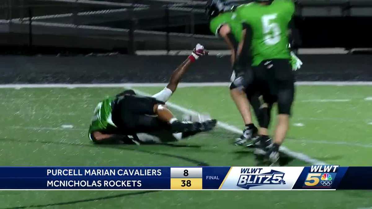 McNicholas Rockets 38, Purcell Marian Cavaliers 8