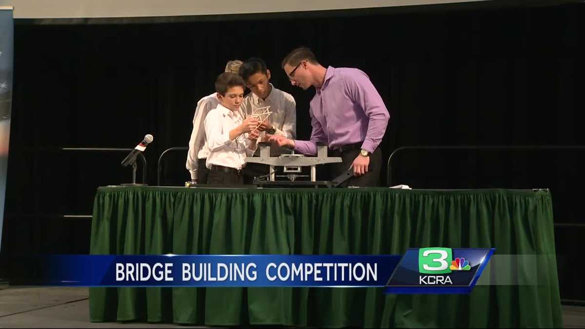 Students compete in first ever California Model Bridge Contest
