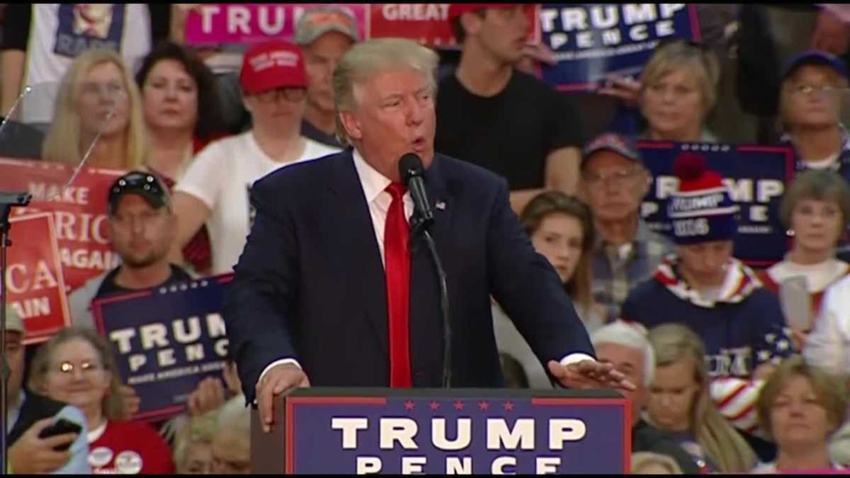 WATCH: Donald Trump speaks in Springfield, Ohio