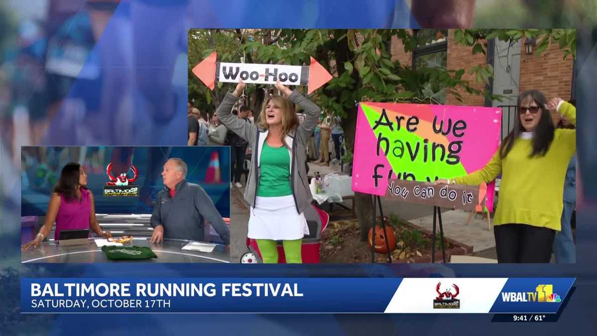 "It gives you a full breath of the city of Baltimore": Baltimore Running Festival returns