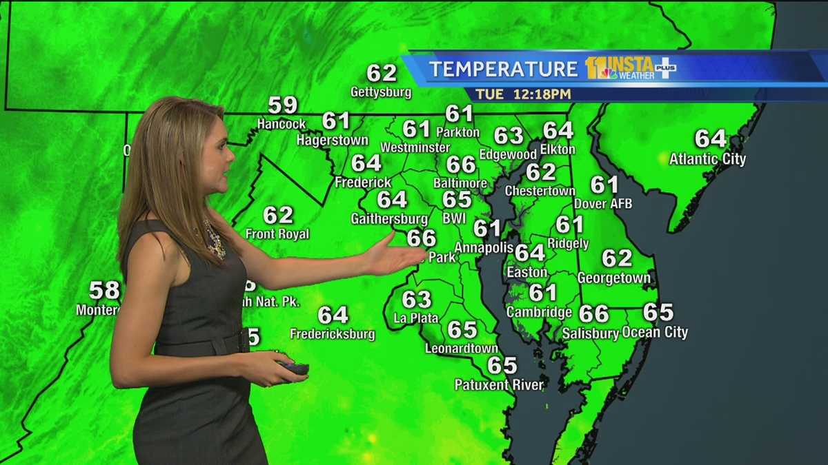 Ava's afternoon weather forecast