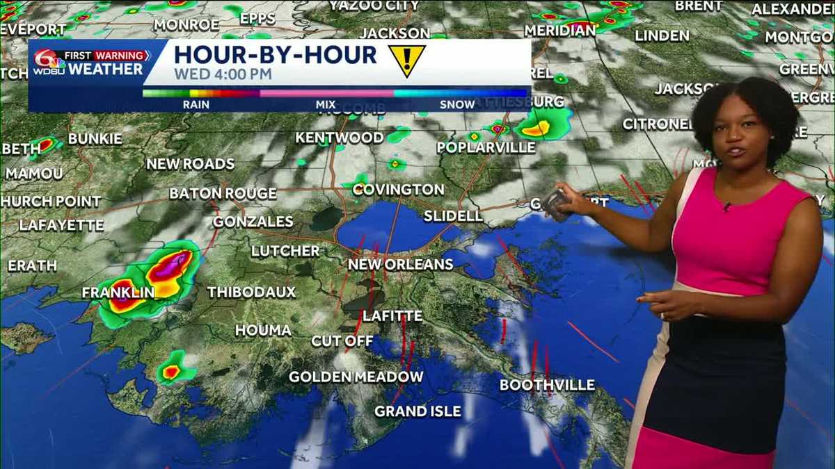 Impact Day: strong to severe storms this afternoon, greater rain chances Thursday