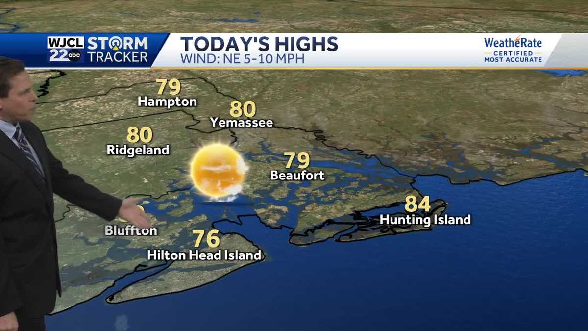 Sunshine and dry today, but tracking some rain by the weekend