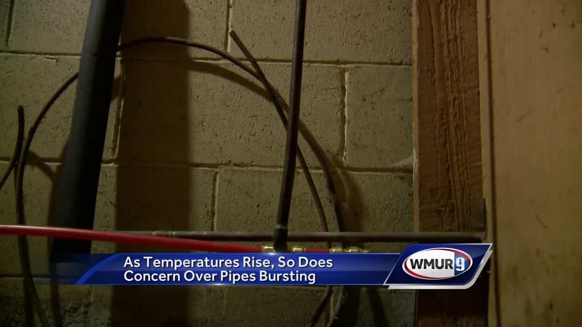 As temperatures rise, so does concern over pipes bursting