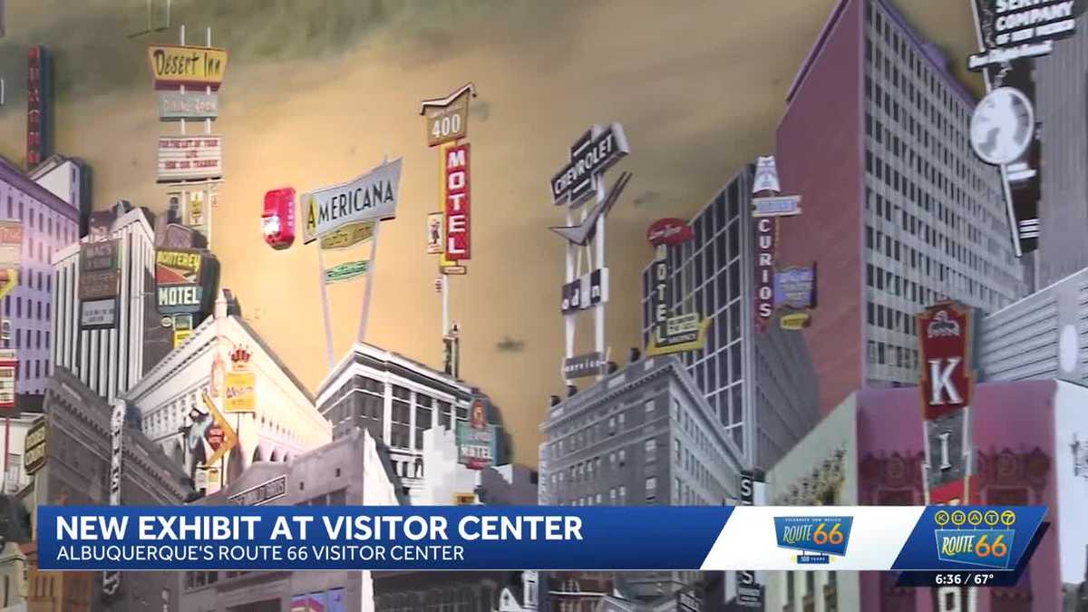 Albuquerque's Route 66 visitors center opens with centennial exhibit