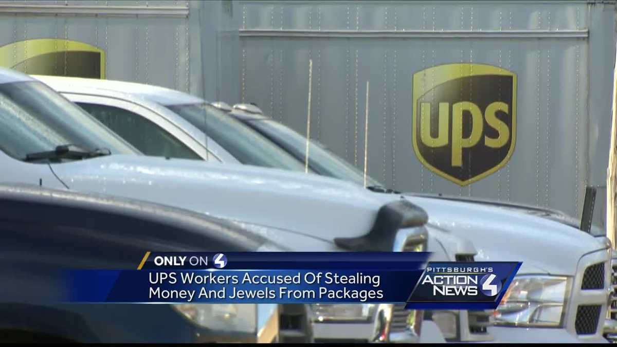 Pittsburgh UPS workers accused of stealing money, jewels from packages