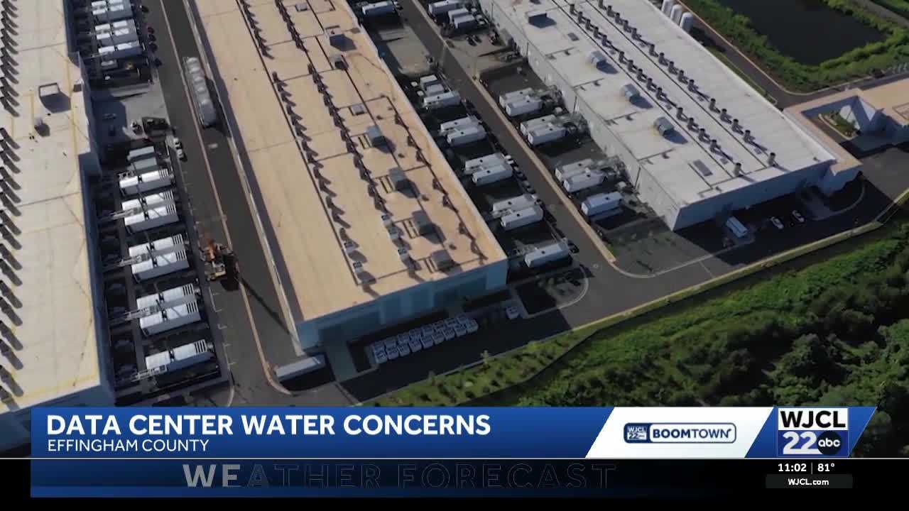Where will OpenAI's Effingham County data center get its water from?
