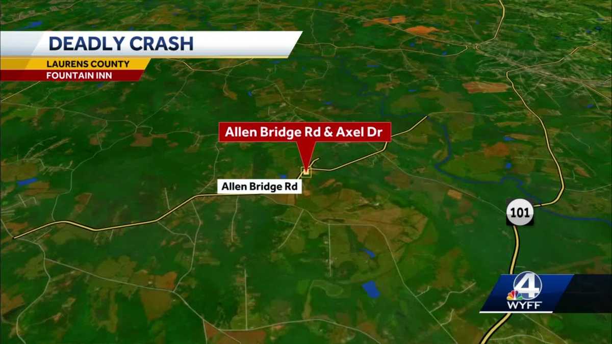 South Carolina: Driver killed in Laurens County crash