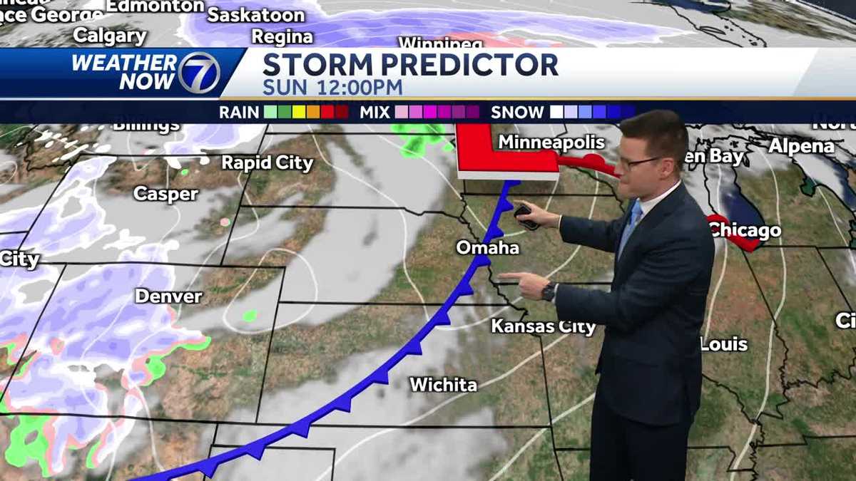 Omaha morning weather forecast for Friday, March 1