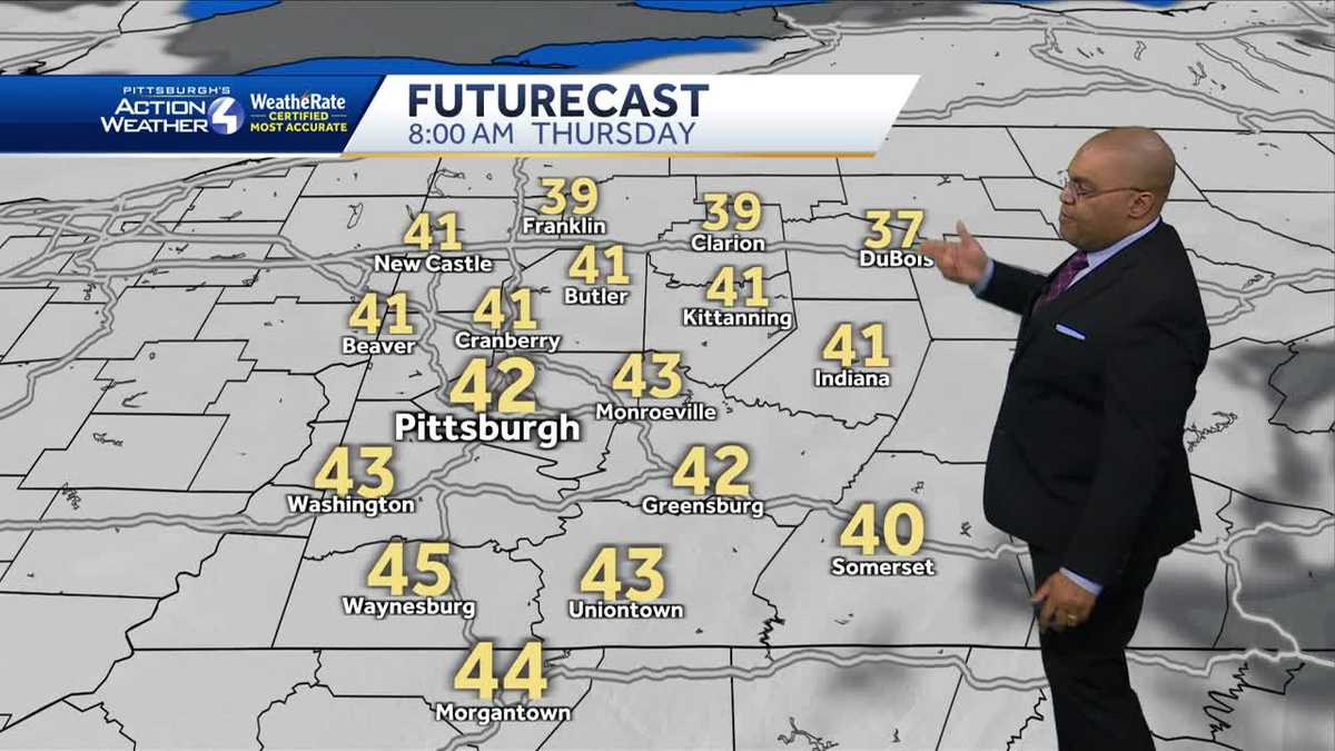 Impact Day: Rain showers hitting Pittsburgh on Wednesday