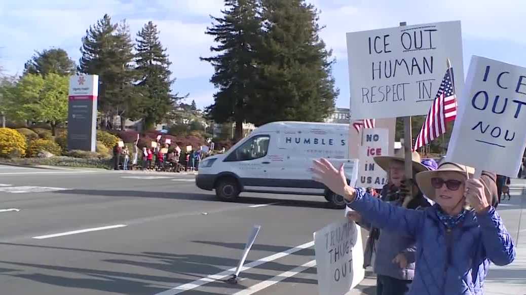 Nurses in Santa Cruz hold vigil for colleague killed by ICE in Minneapolis