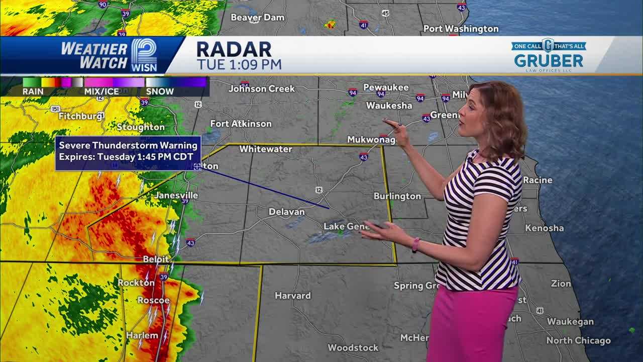 Dangerous Storms Sweep Through Southeast Wisconsin with High Winds Beach Closures