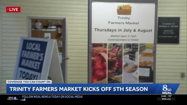 Trinity Farmers Market celebrates fifth season in New Kingstown