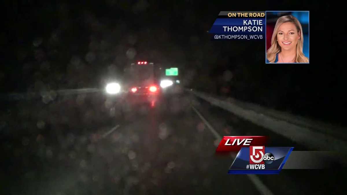Black ice making for slippery morning commute