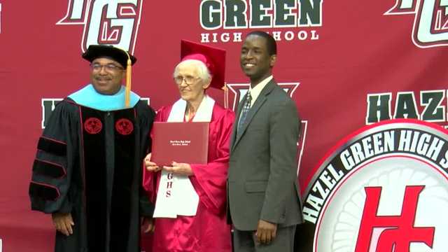 94-year-old gets high school diploma at special graduation ceremony - Vimarsana News