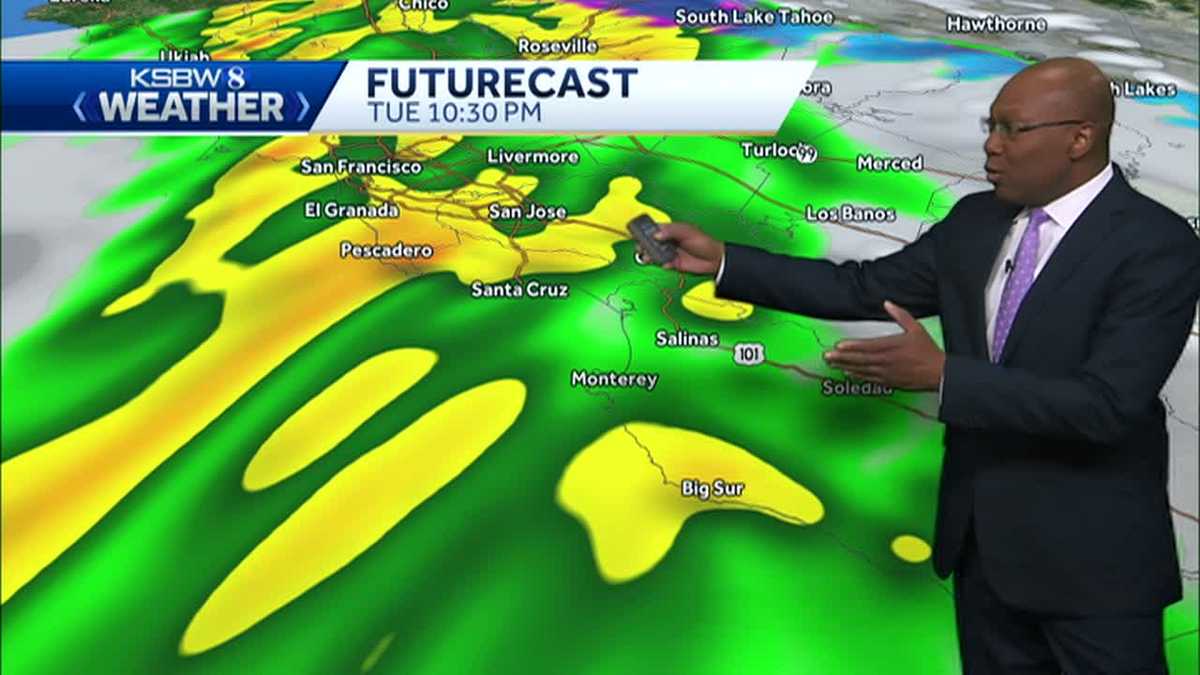 Light Rain and Breezy Today