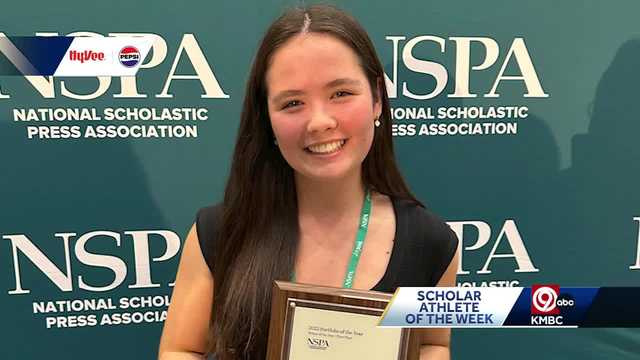 KMBC Hy-Vee/Pepsi Scholar Athlete: Katie Murphy, Shawnee Mission East