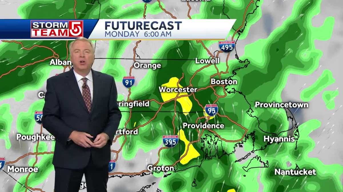 Video: More rain for Monday morning commute