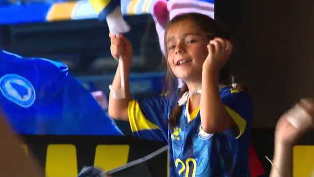 Laughing, dancing and singing: Local Bosnia fans show passion and pride for their home team