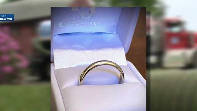 Wedding ring found in septic truck reunited with owner - Vimarsana News