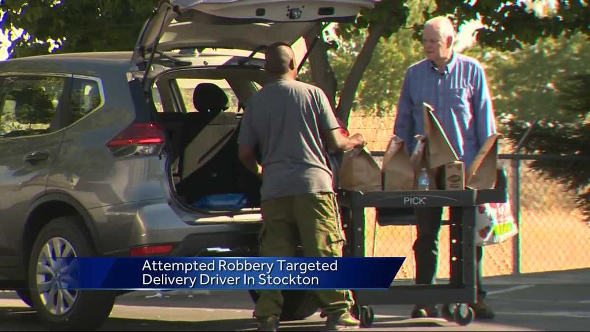 Amazon delivery driver targeted by thieves in Stockton