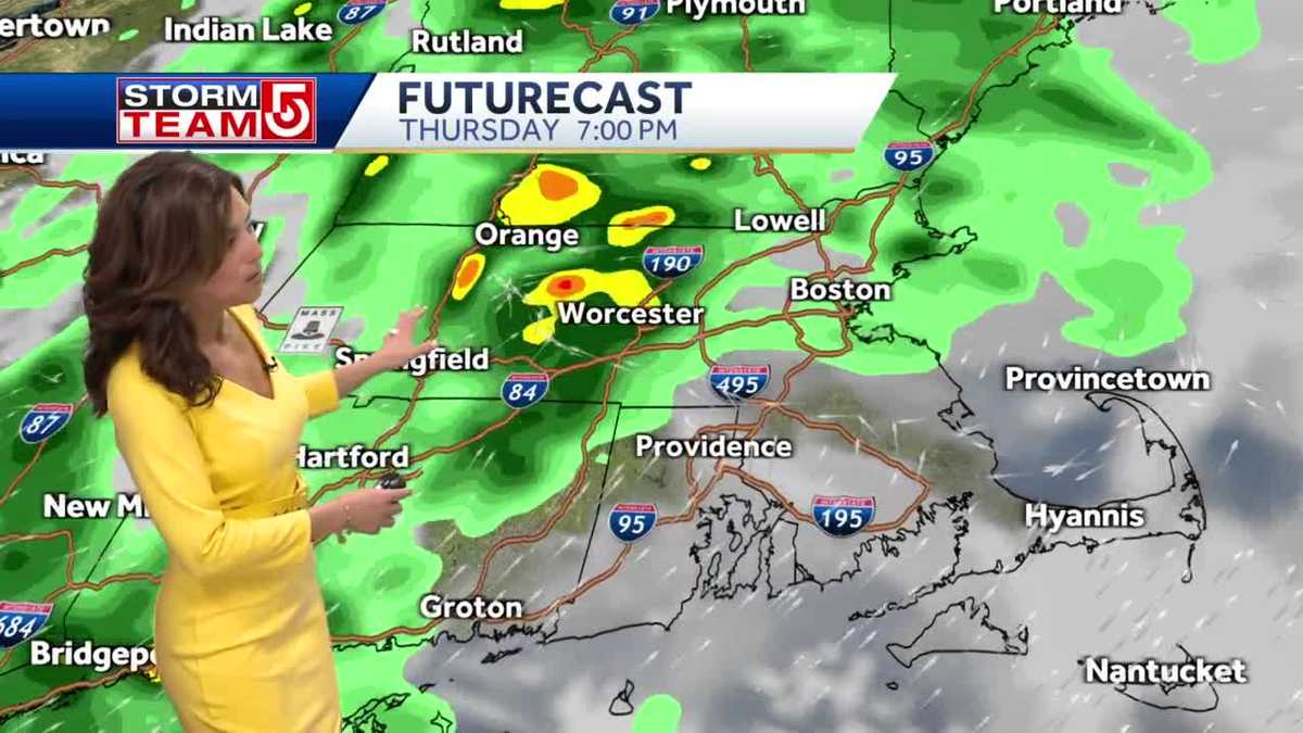 Video: Cloudy, cool day with temps in 50s