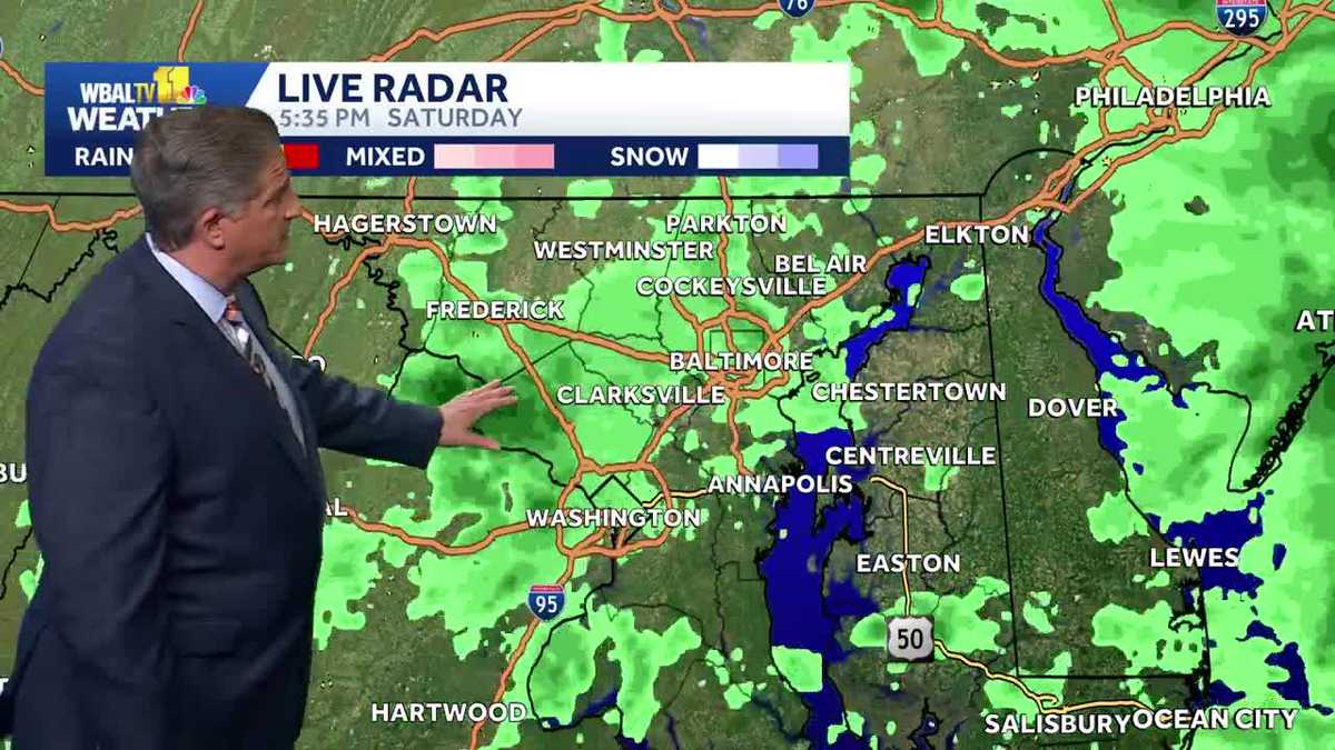 Rain still possible Sunday and Monday - WBAL