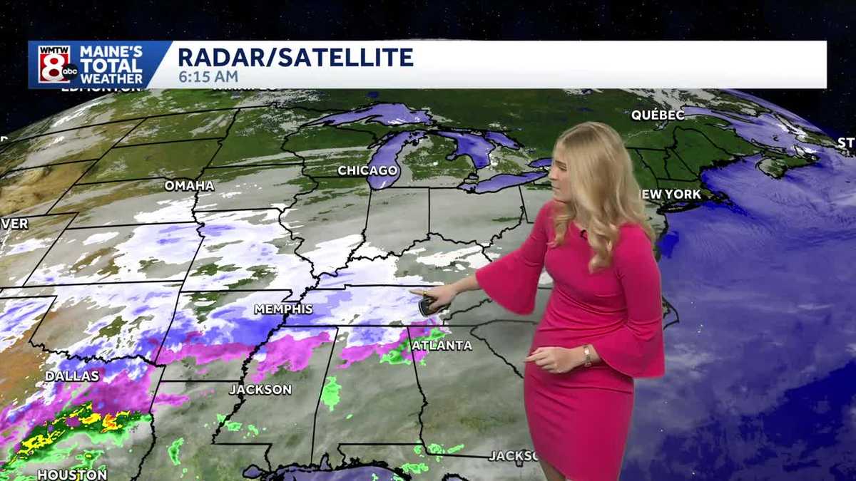 Dangerous cold followed by major snow in Maine