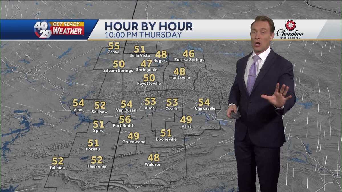 Chilliest temps of the season on the way