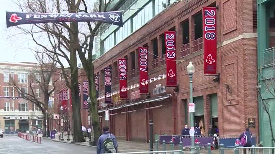 Fans finally returning to Fenway for Red Sox home opener