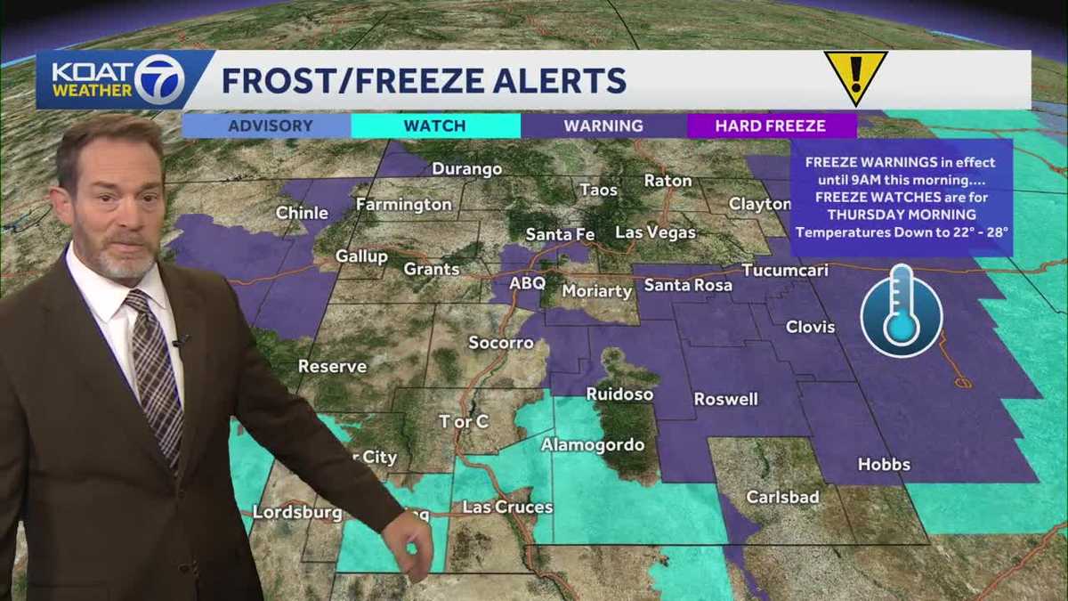 Riding out the coldest day of the week with more freeze watches issued ...