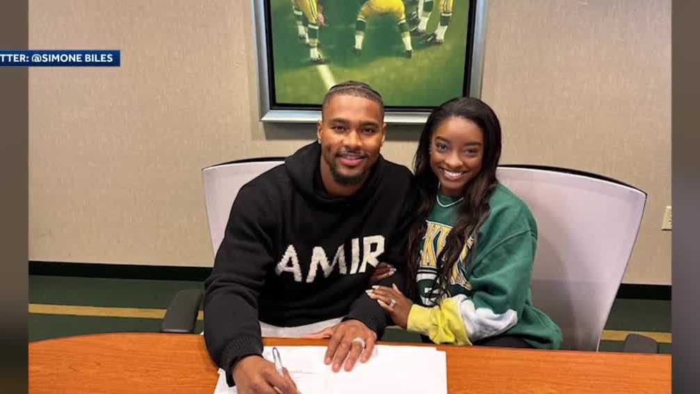 Jonathan Owens, Simone Biles' husband, signs with Green Bay Packers