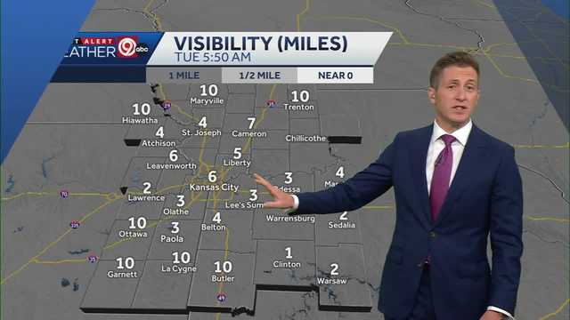 KANSAS CITY WEATHER: Pockets of drizzle and fog this morning - Vimarsana News