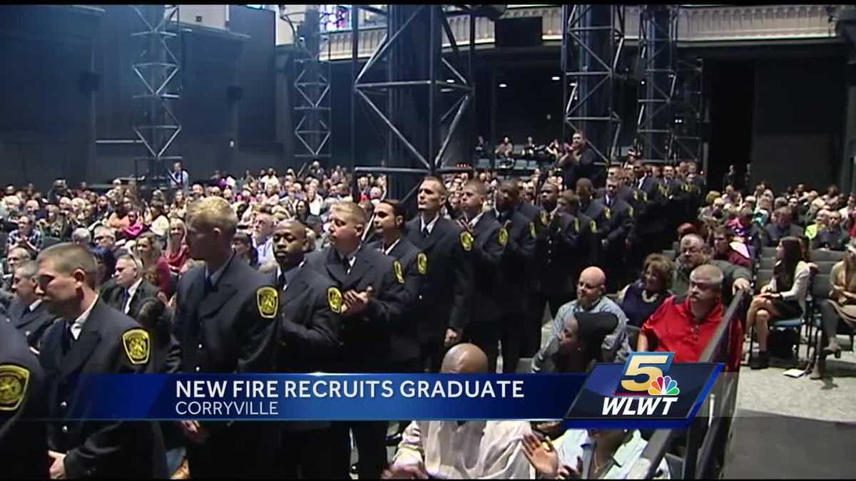 New recruits inducted into Cincinnati Fire Department