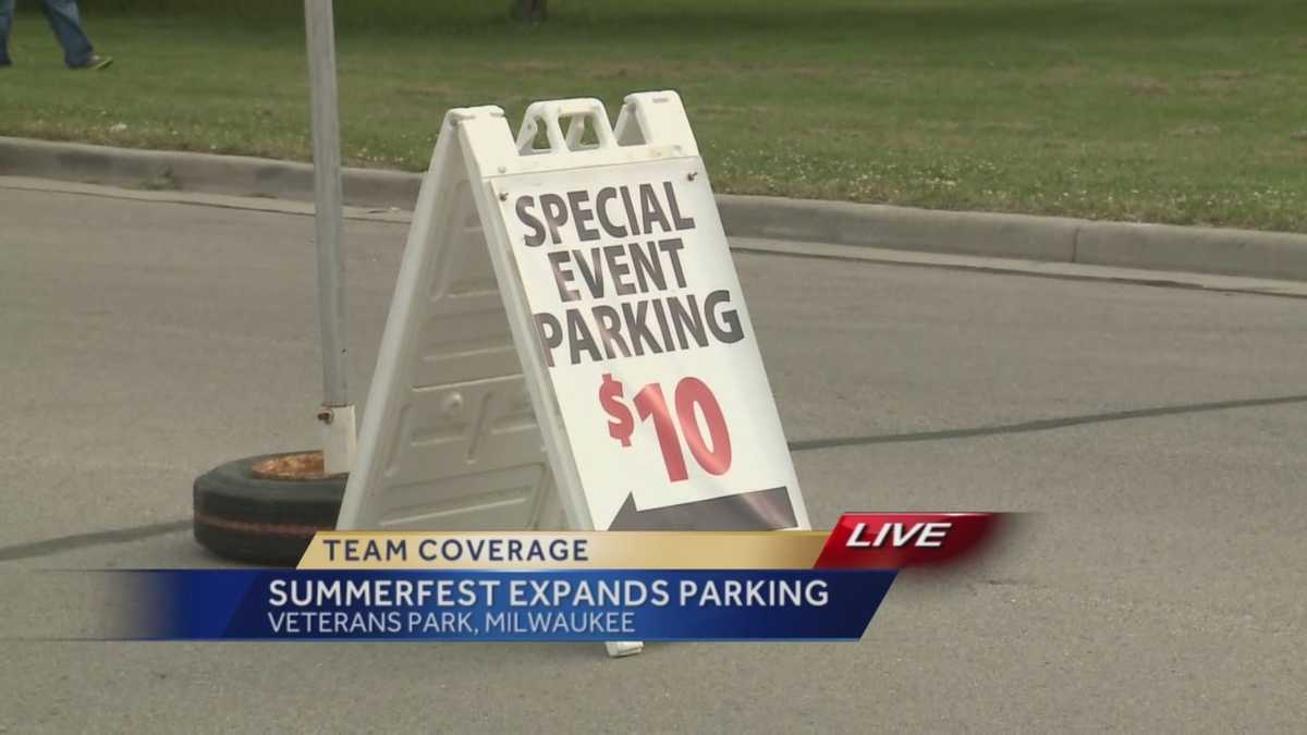 Summerfest expands parking to Veterans Park