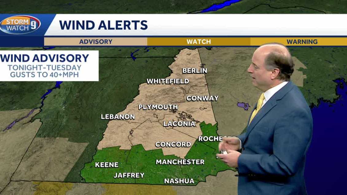 Video: Strong winds, frigid air ahead in New Hampshire