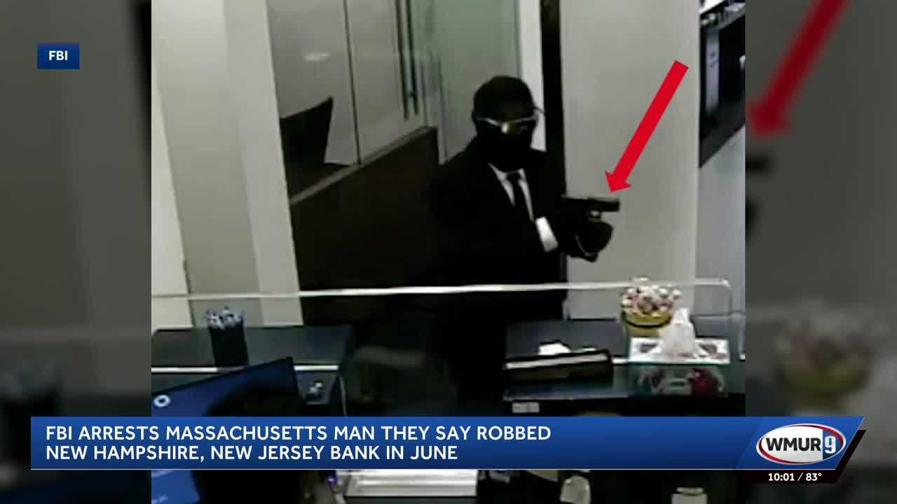 Massachusetts man arrested in connection with Nashua bank robbery in June
