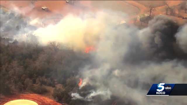 Oklahoma officials prepare for another high fire-danger day - Vimarsana News