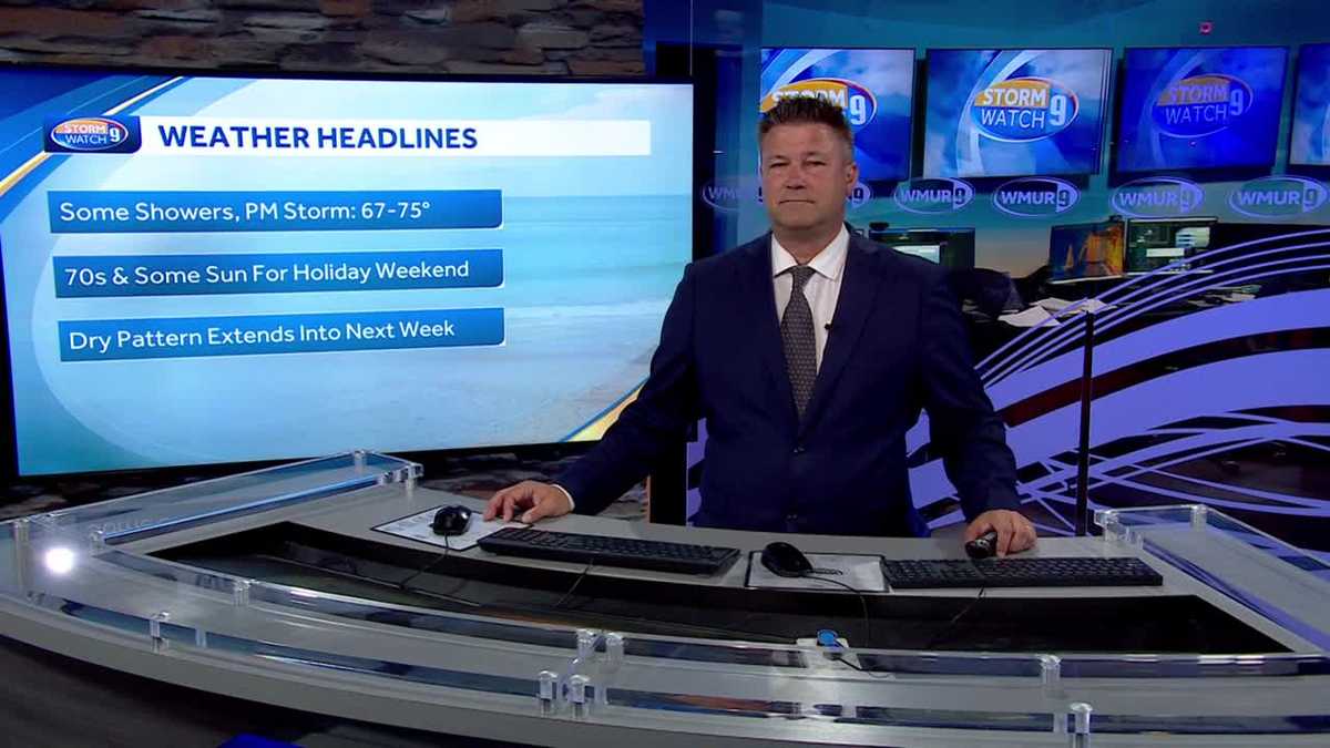 Video: Some showers, afternoon storms in New Hampshire