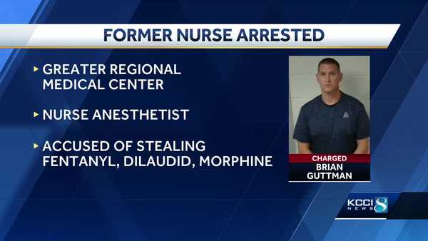 iowa nurse anesthetist charged with stealing pain medication