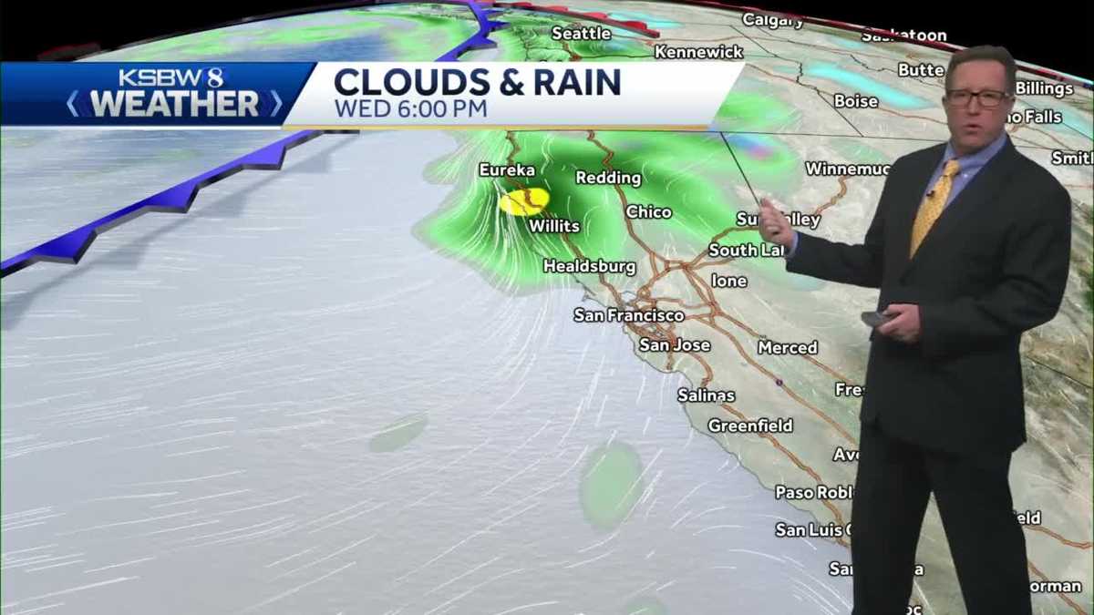 Cloudy with a chance of showers approaching Friday
