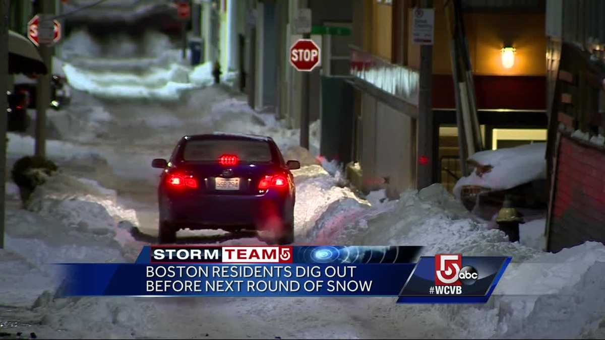 Boston braces for more snow after digging out of blizzard