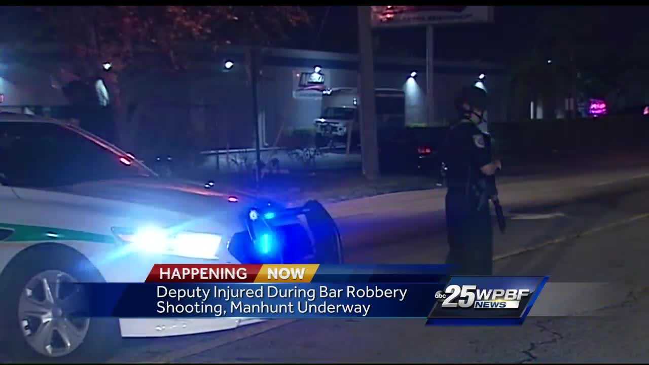 Deputy Injured During Bar Robbery, Shooting