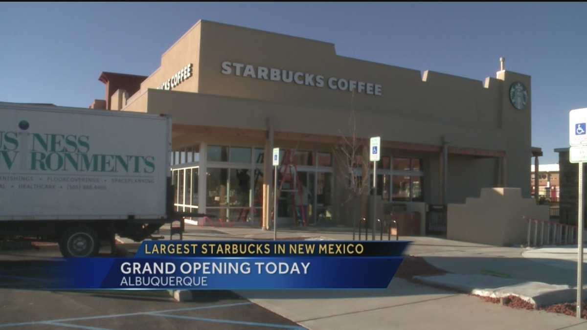 New Starbucks Opening In Albuquerque