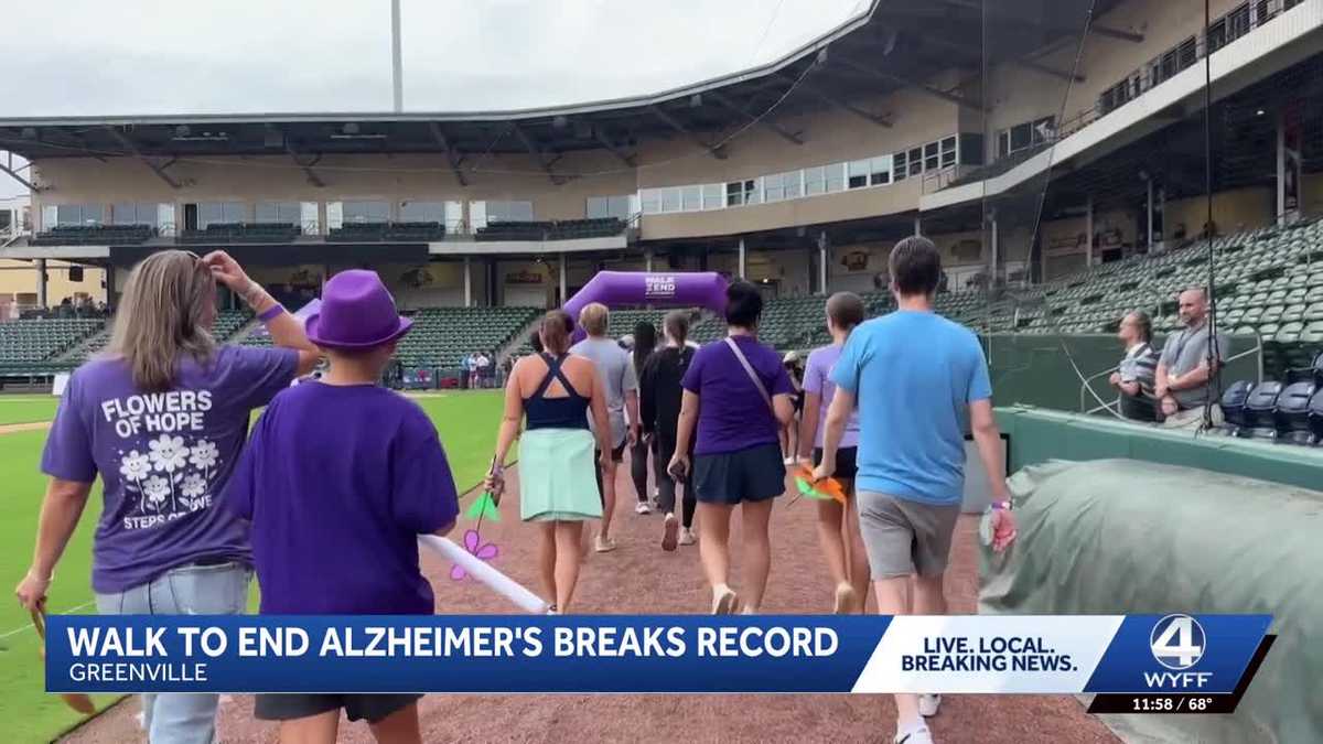 Greenville Walk to End Alzheimer's raises record $700K - WYFF