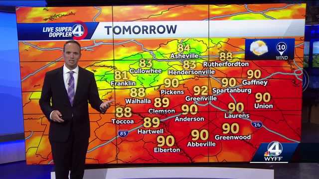 Greenville forecast: Scattered afternoon storms through Thursday - Vimarsana News